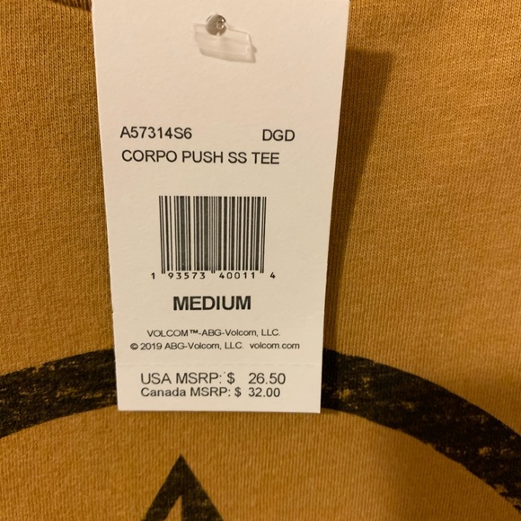 Volcom T-Shirt (NWT) - Picture 3 of 3